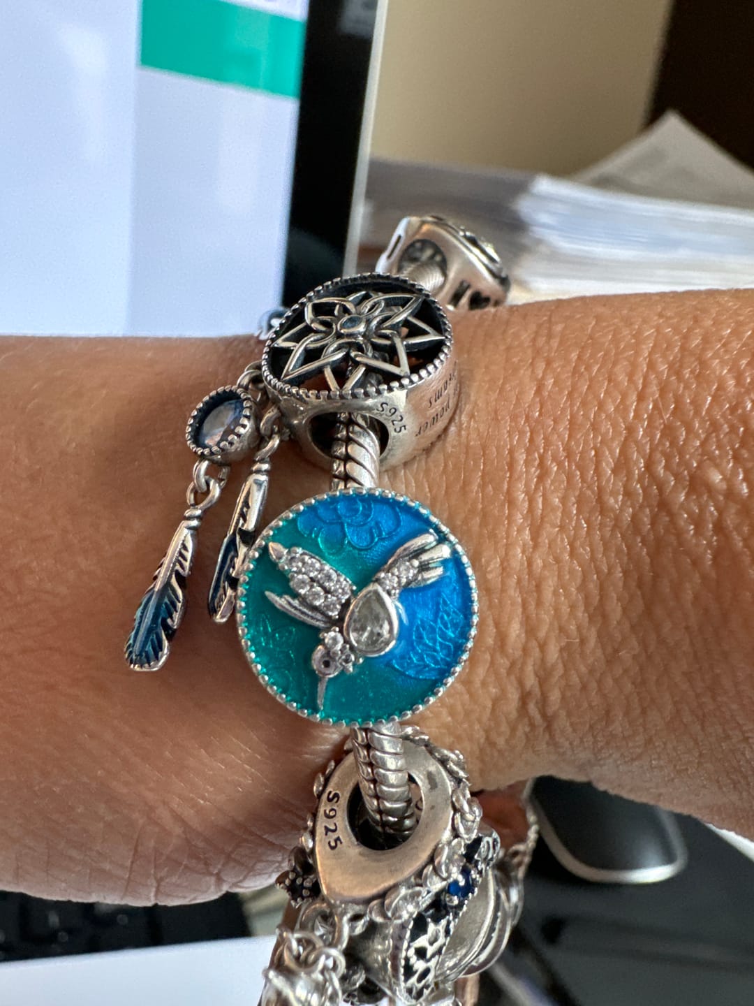 Customer photo review of Charm Colibri Mistico