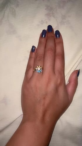 Customer photo review of ANILLO SOL/LUNA CELESTIAL PANDORA