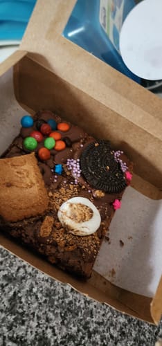 Customer photo review of All in one mini brownie