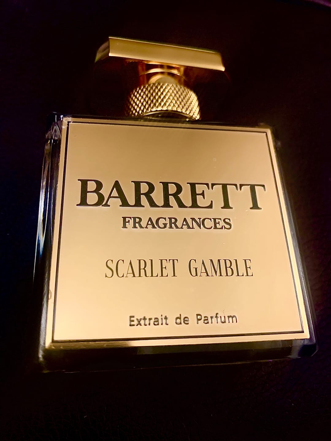 Customer photo review of Scarlet Gamble Inspired by Baccarat Rouge 540