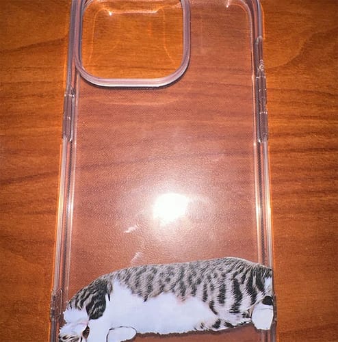 Customer photo review of Custom Pet Phone Case