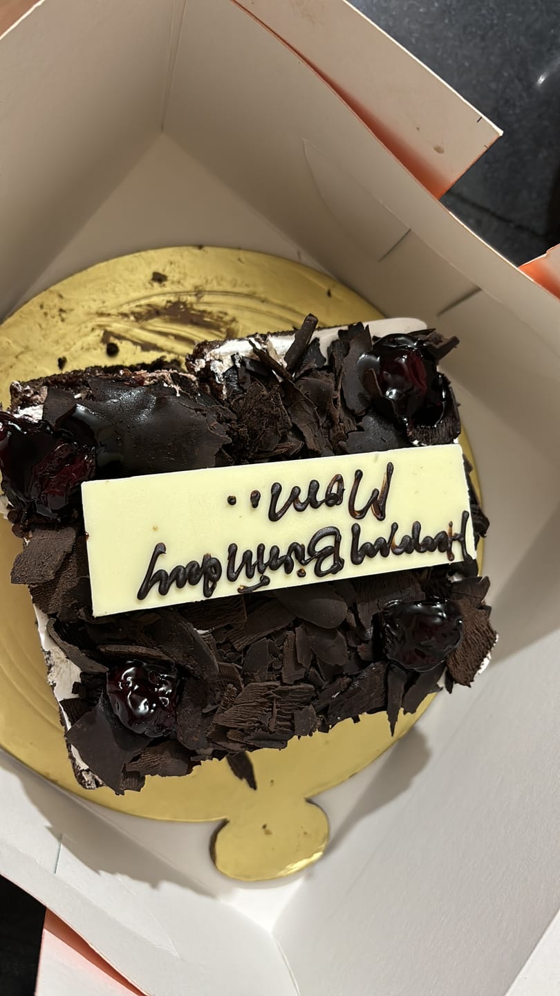 Customer photo review of German Black Forest Cake