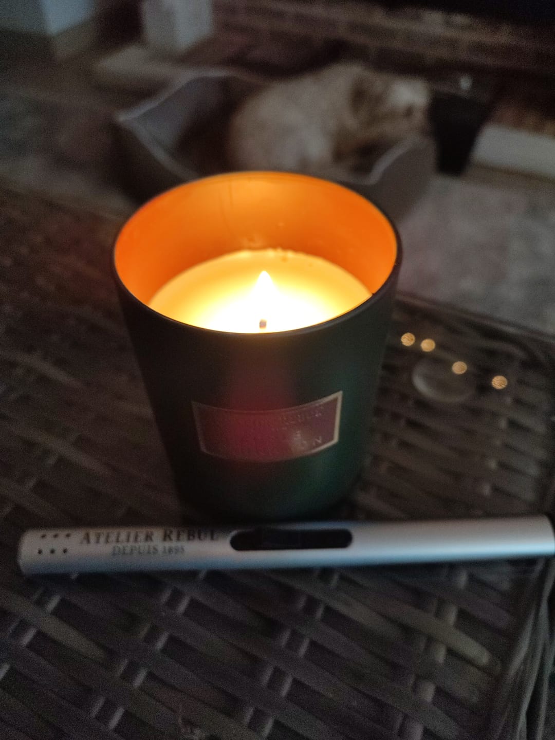 Customer photo review of Flower Fusion Geurkaars 210g