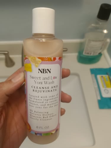 Customer photo review of Sweet and Low Yoni Wash( Extra Clean and Fresh)
