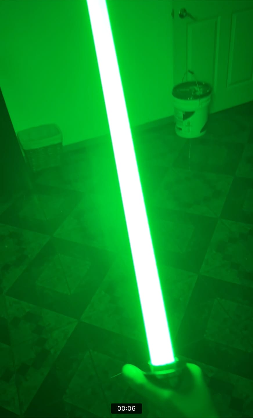 Customer photo review of GRAN OFERTA BUEN FIN! Luke Skywalker B Lightsaber