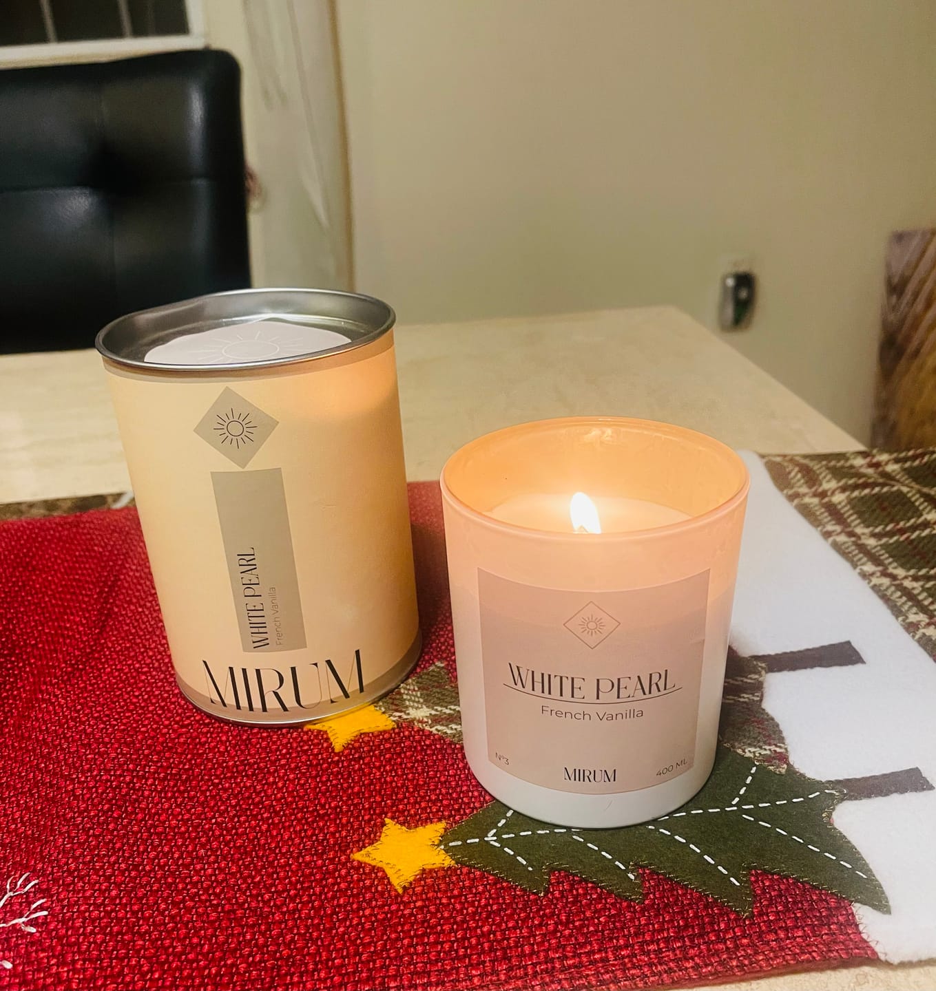 Customer photo review of WHITE PEARL