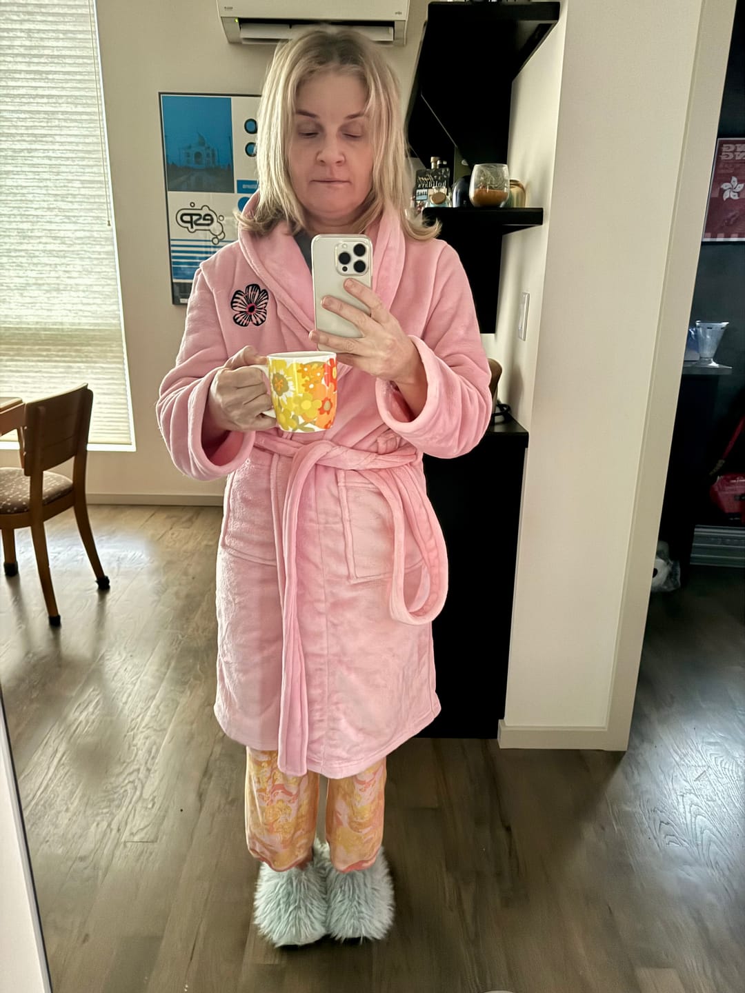 Customer photo review of VICKY robe Pink