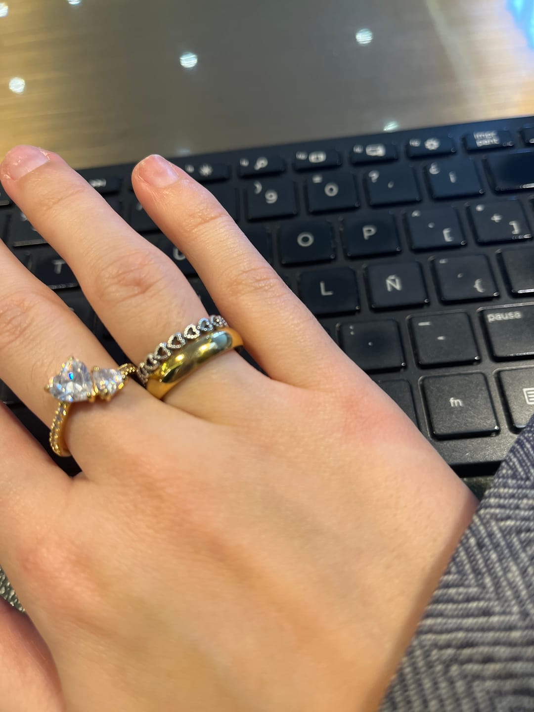 Customer photo review of Lena Ring + Gravur