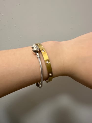 Customer photo review of Everlasting Gravur Kette 14K Vergoldet