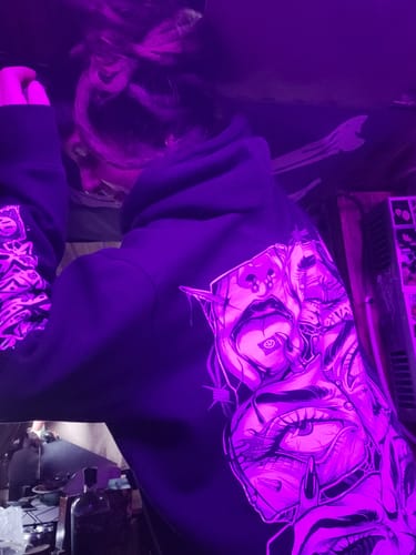 Customer photo review of Lysergik - Hoodie