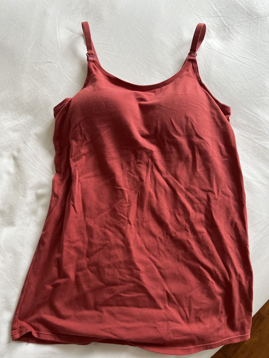 Customer photo review of Ellie Cruz Nursing Cami