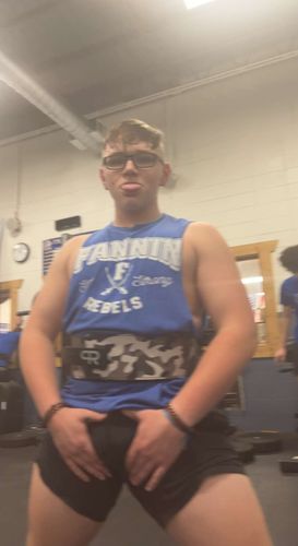 Customer photo review of PR Powerlifting 13mm Belt w/ Lever Buckle - Black Camo