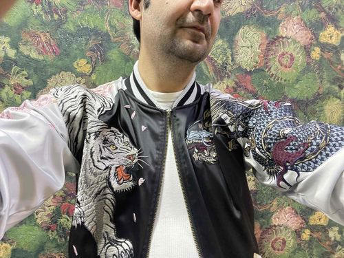 Customer photo review of Four Legendary Creatures Sukajan Souvenir Jacket