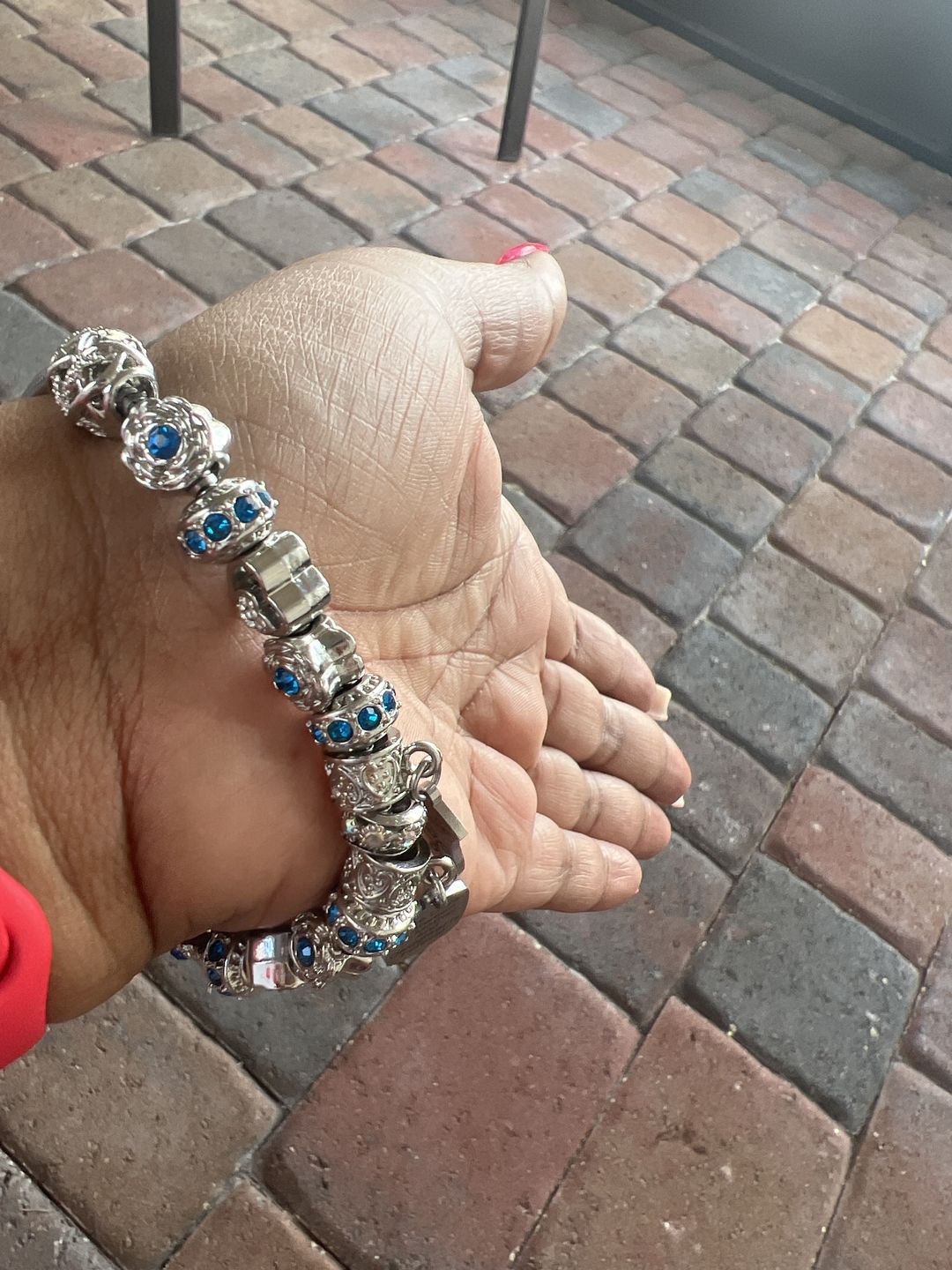 Customer photo review of Mother Daughter Eternal Love Bracelets
