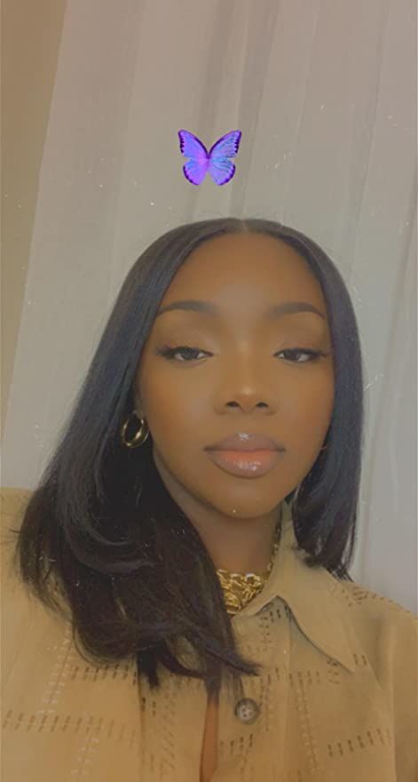 Customer photo review of Moresoo Remy Clip In Brazilian Human Hair Extensions Dark Brown(#2)