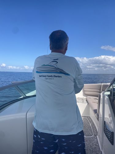 Customer photo review of Dri-Fit Custom Boat Shirts - Short Sleeve