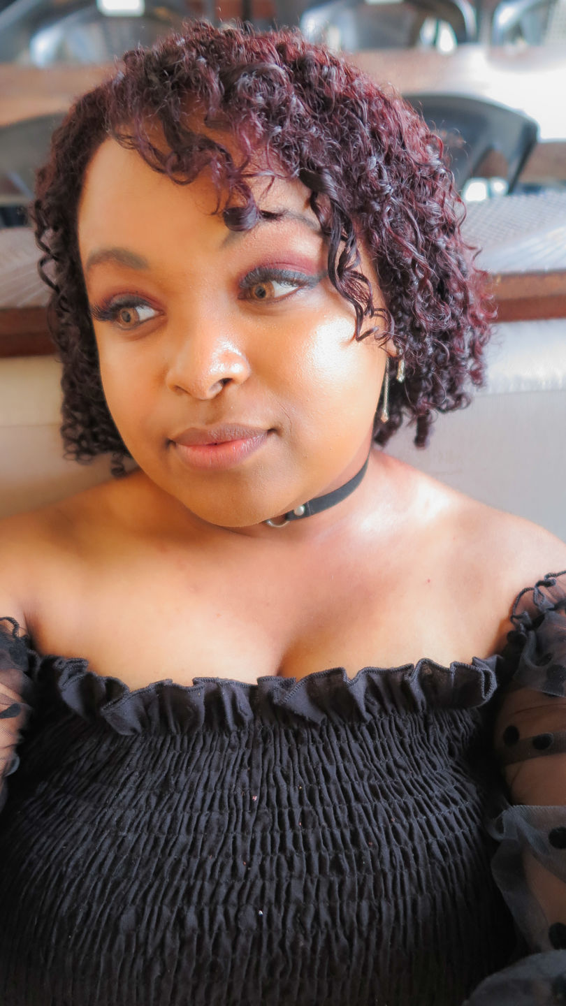 Customer photo review of Coiling Me Softly Curl Custard