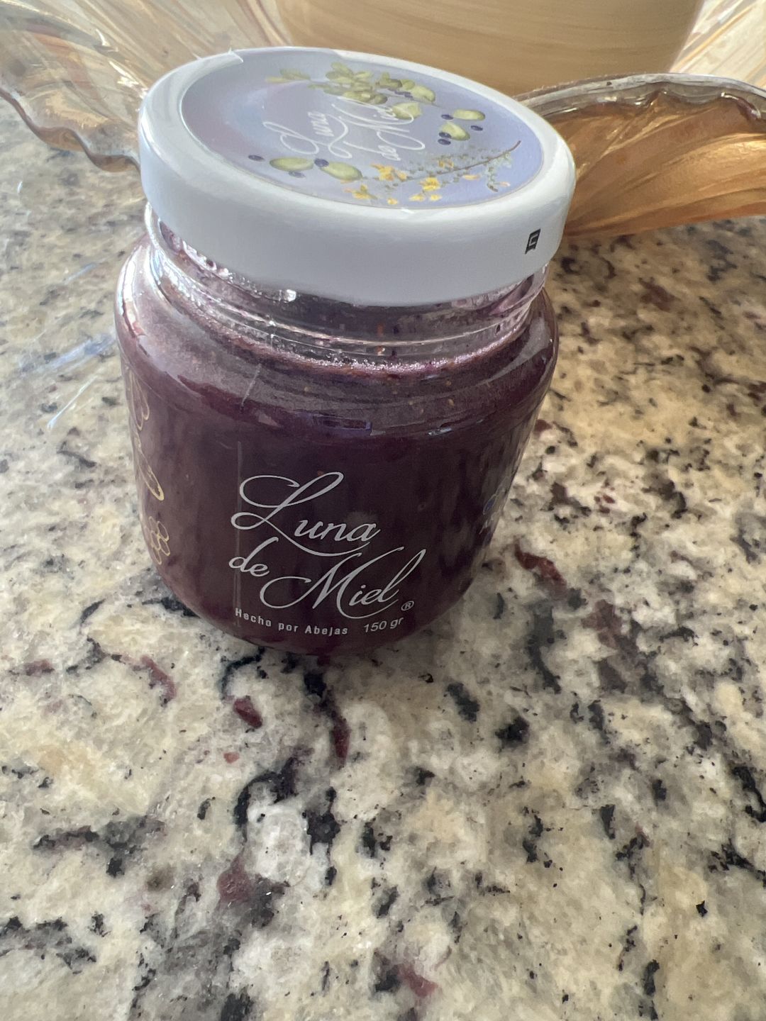 Customer photo review of Miel Cremada con arándanos