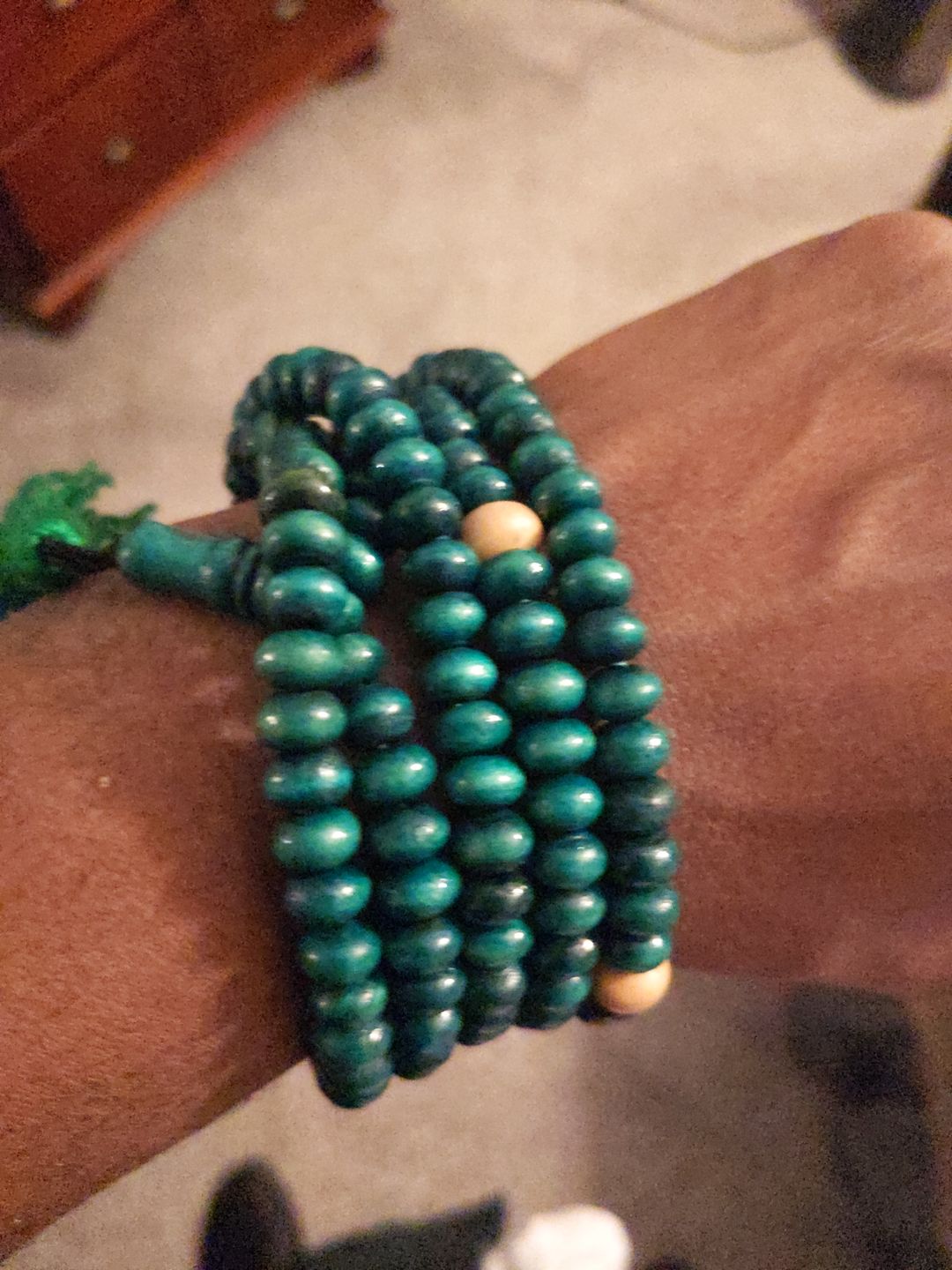 Customer photo review of NAQSHBANDI 200 BEAD WOODEN TASBIH