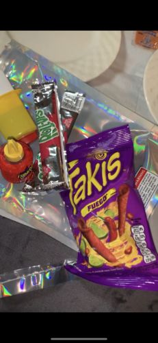 Customer photo review of Takis Chamoy Pickle Kit