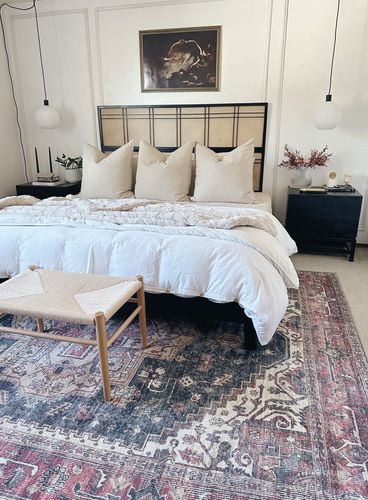Customer photo review of Juana Machine Washable Rug