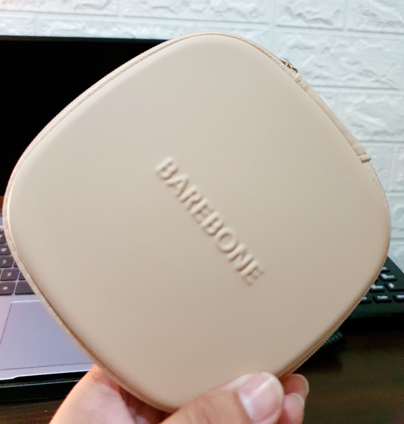 Customer photo review of Barebone Nude Pouch