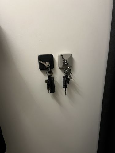Customer photo review of Magnetischer Schlüsselhalter HAMO
