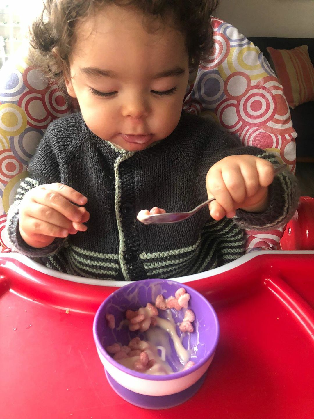 Customer photo review of Puffs Manzana Arándano Individual