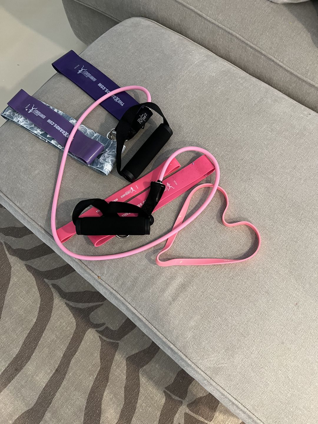 Customer photo review of Quick home workout kit
