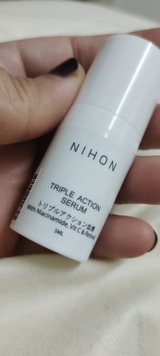 Customer photo review of Triple Action Serum Travel