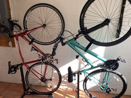 Customer photo review of DUO: Bike Nook Standard + Bike Nook Turbo