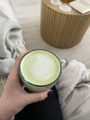 Customer photo review of Matcha Green Tea Powder Refill - Premium Ceremonial