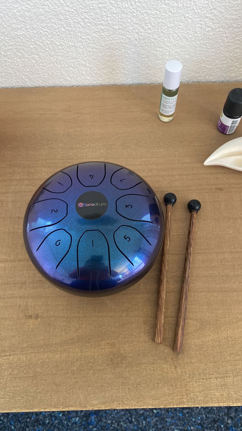 Customer photo review of Sonodrum Zungentrommel - "Standard" - Handgefertigt - (14cm / 20cm) - 8 Zungen - C-Dur