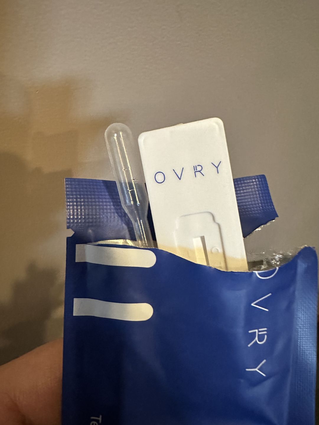Customer photo review of Male Fertility Test