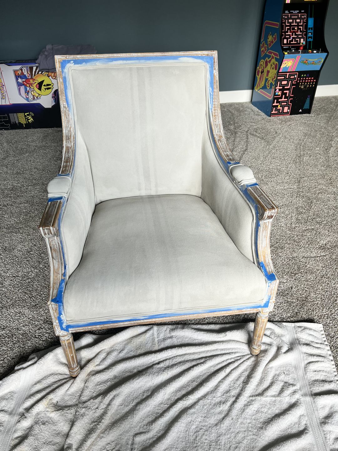 Customer photo review of Luxe Grey - One Step Paint