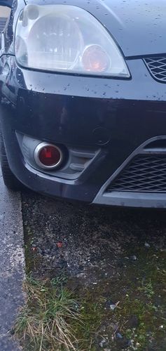Customer photo review of Ford Fiesta MK6 ST / S Fog Light Armour