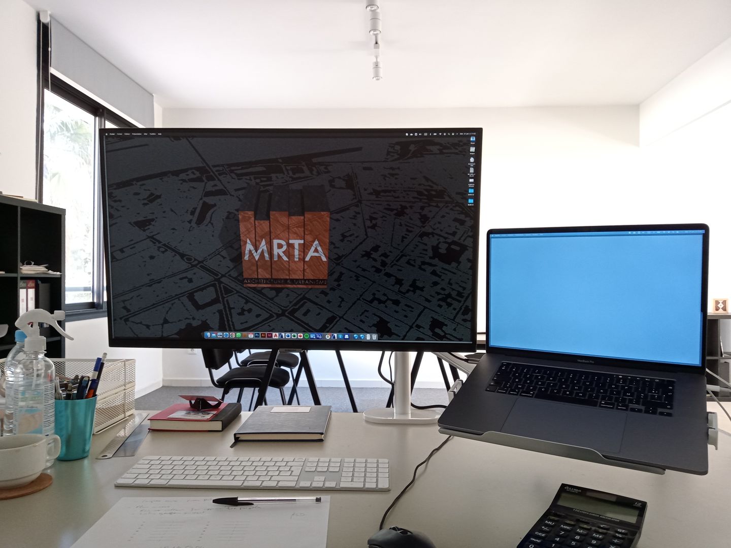 Customer photo review of Support de moniteur et ordinateur portable OPE-1