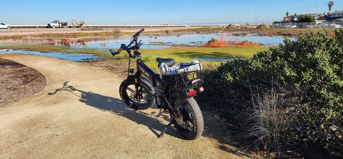 Customer photo review of I7 Pro Folding Full Suspension Electric Bike