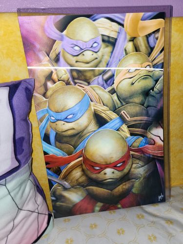 Customer photo review of 3D Transition [Clash of Ninja] Lenticular Print
