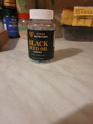 Customer photo review of Black Seed Oil Gummies