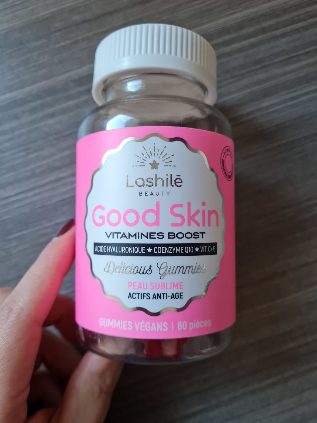 Customer photo review of Good Skin - 1 mois