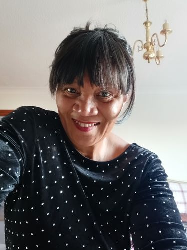 Customer photo review of Clip-In Fringe