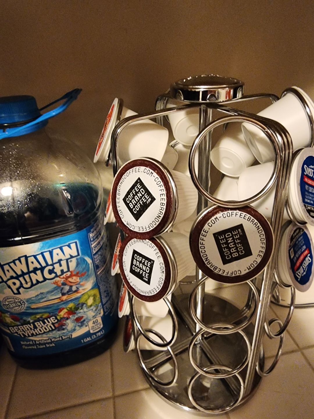 Customer photo review of Dark Roast Kcups