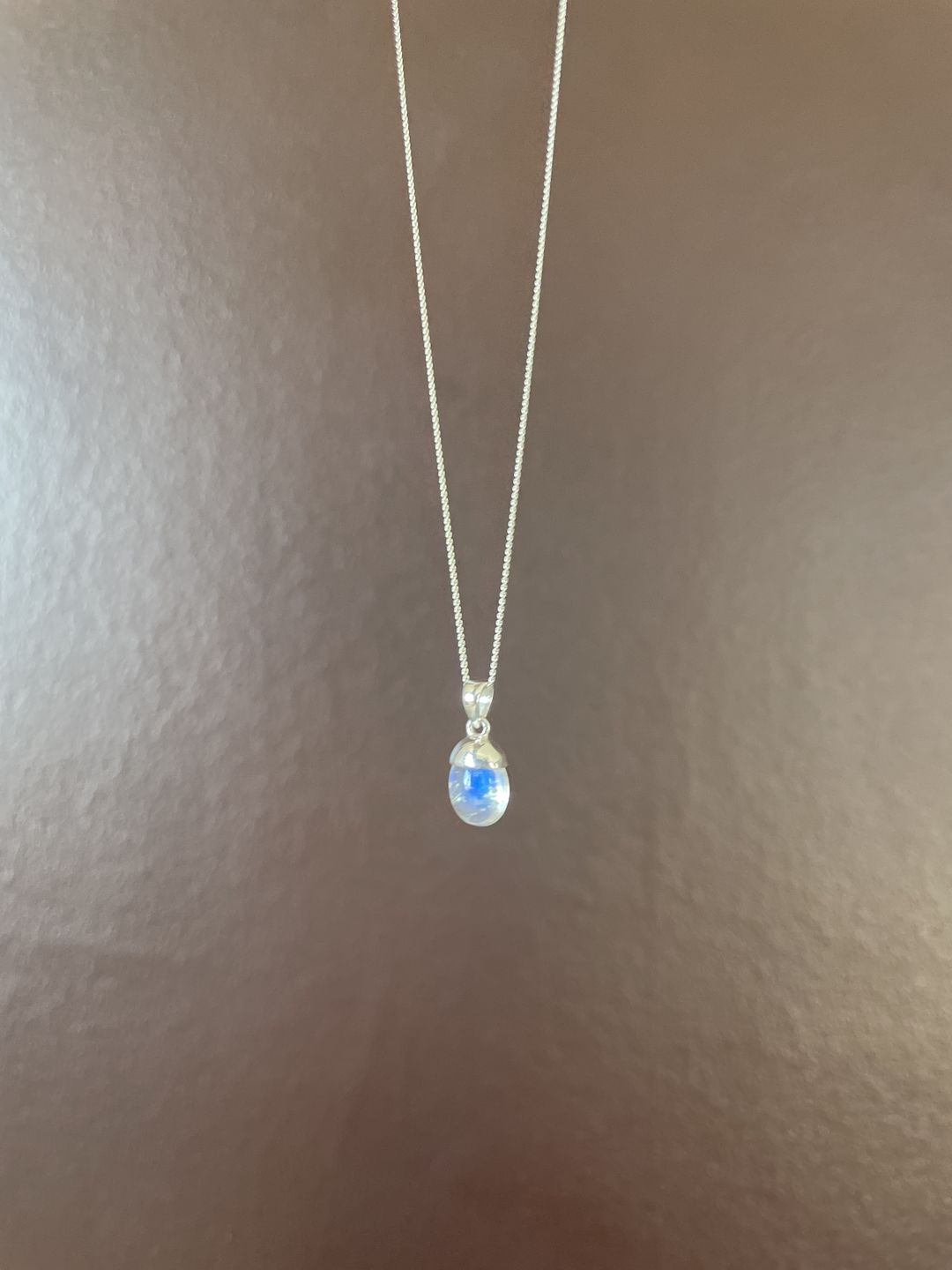 Customer photo review of Berlock Trumlad Månsten Silver