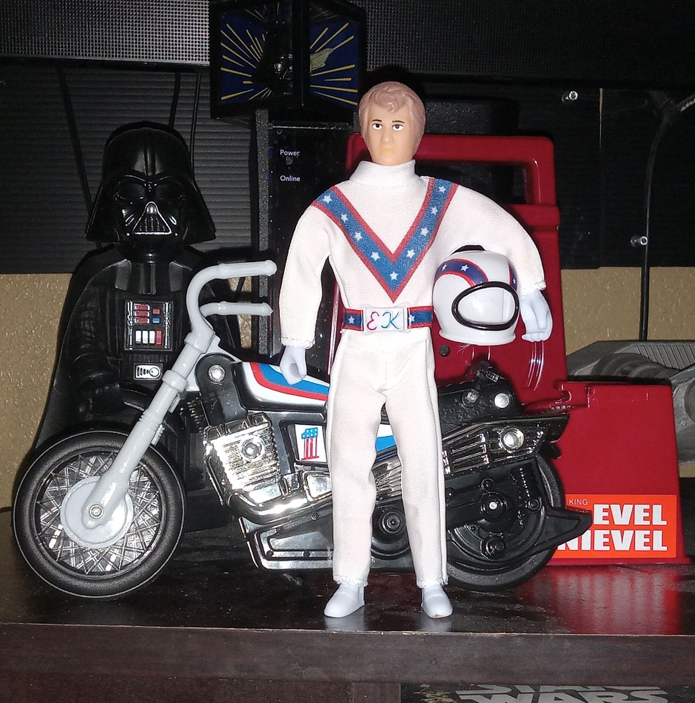 Customer photo review of Pre-Order Now | Ships 3rd week of January | Evel Knievel Stunt Cycle - Trailbike Edition / Black