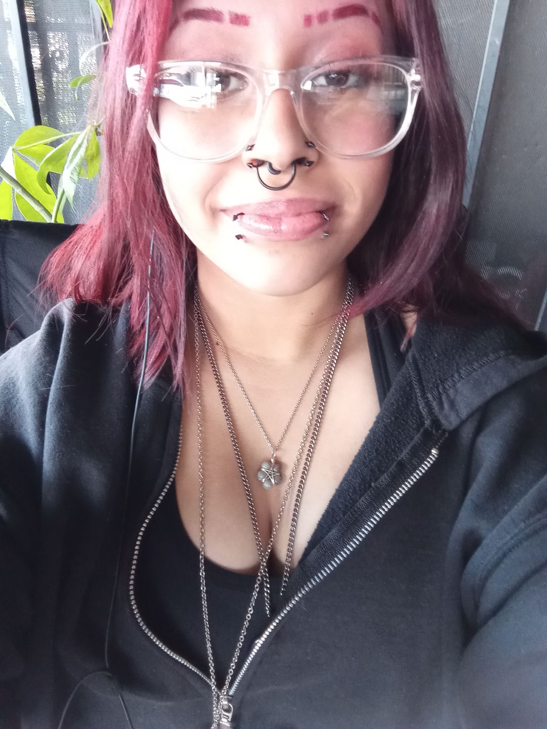 Customer photo review of Crystal Pentagram Necklace – Your Shield in Unsteady Times