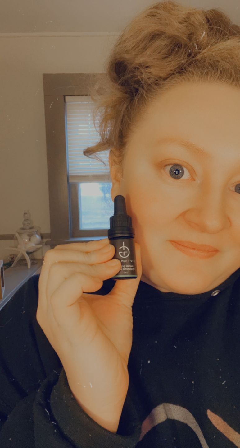 Customer photo review of Marine Peptide Hyaluronic Serum