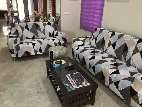 Customer photo review of Trendize Exclusive Stretchable Sofa Cover