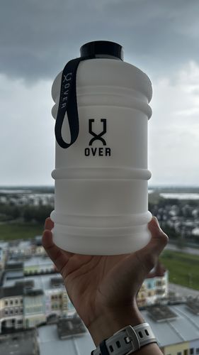 Customer photo review of 1.5L & 2.2L Flip Cap Oversized Water Bottle