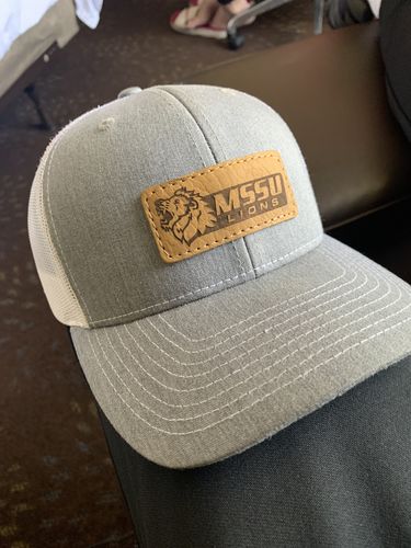 Customer photo review of Richardson 112 Custom Leather Patch Hat